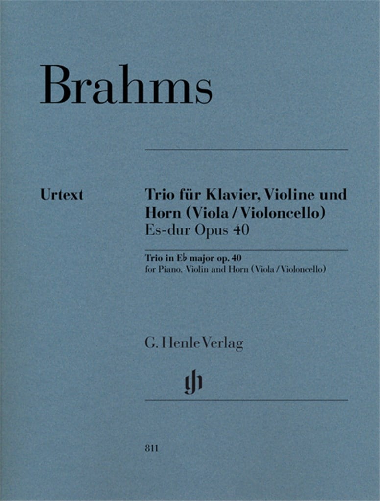 Trio in E flat major op. 40